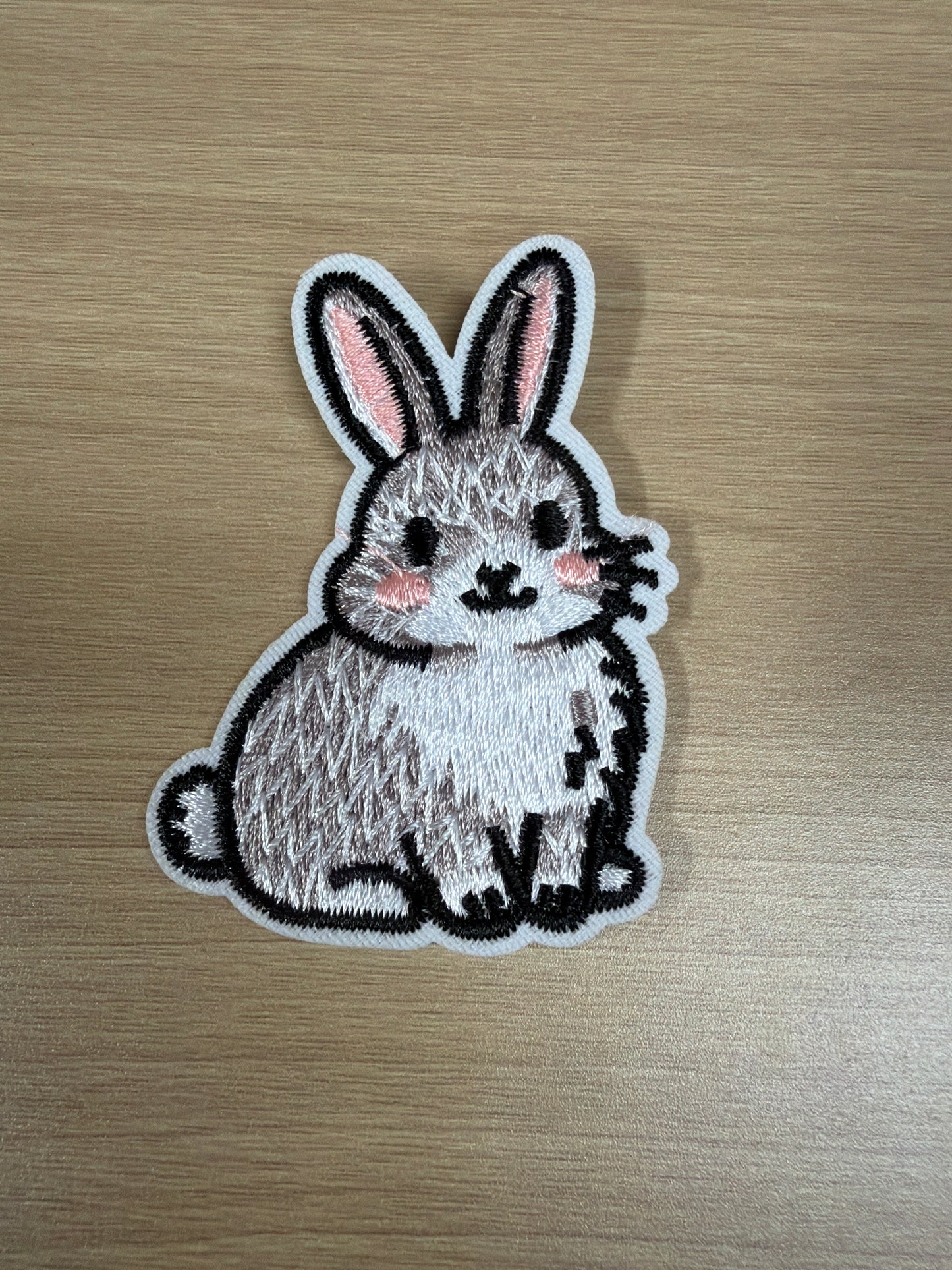 Classic Easter Bunny Iron On Patch – Spring Patch