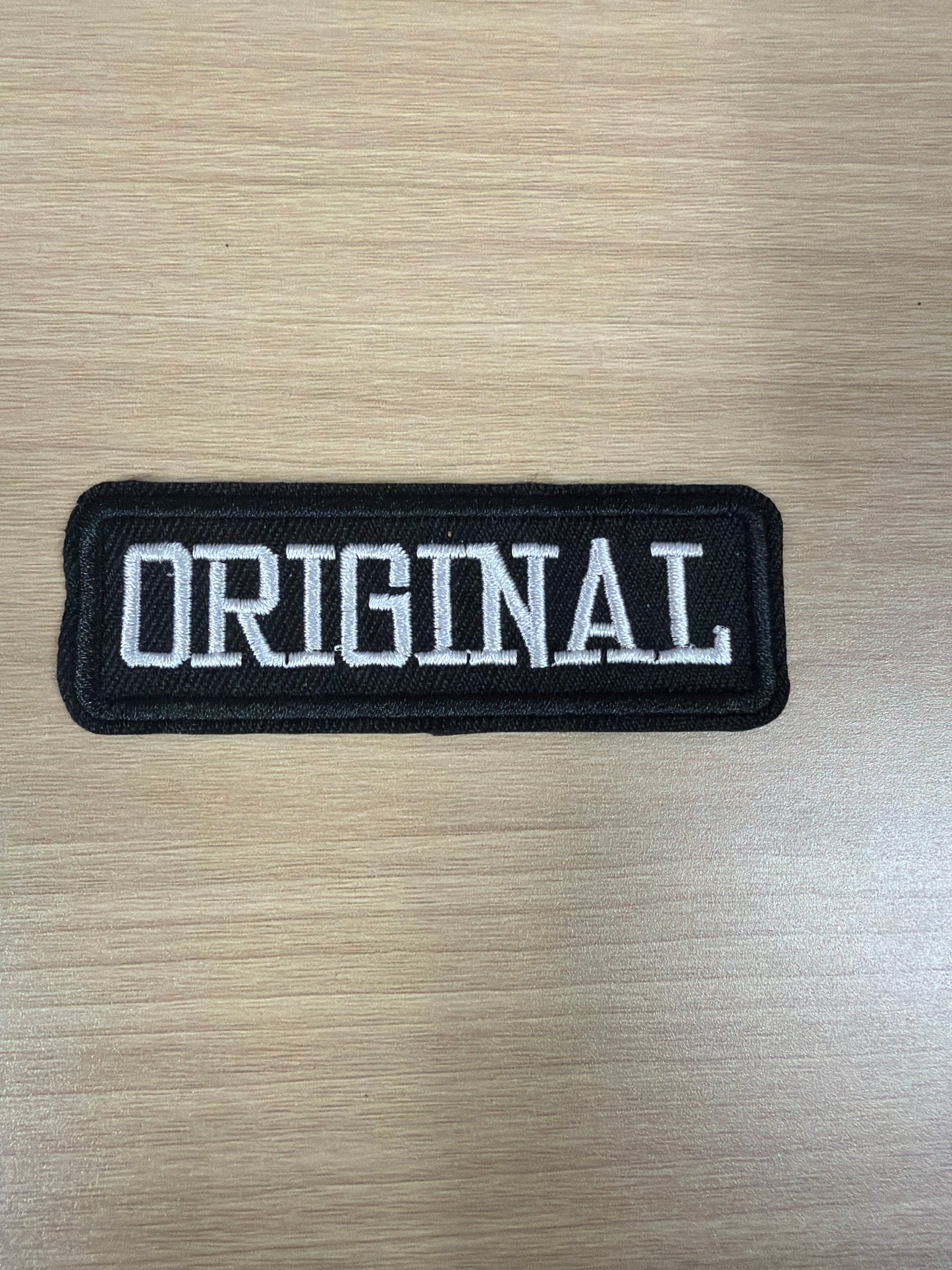 Original Iron On Patch – Minimalist Aesthetic Patch