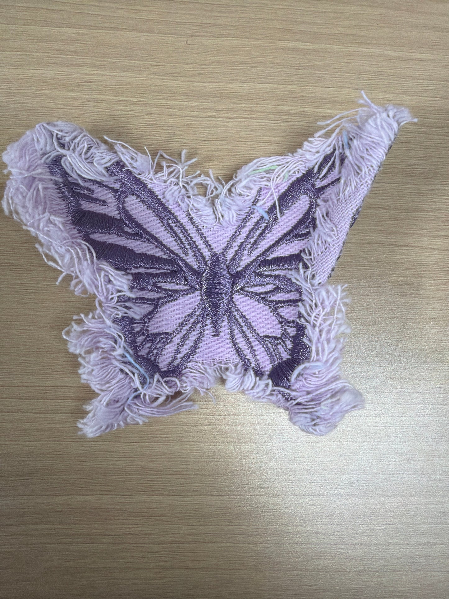 Purple Butterfly Iron On Patch – Cute Aesthetic Patch