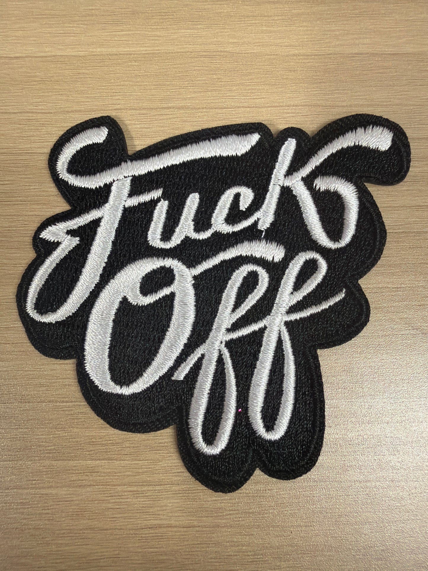 Funny Attitude Iron On Patch – Sarcastic Humor Aesthetic