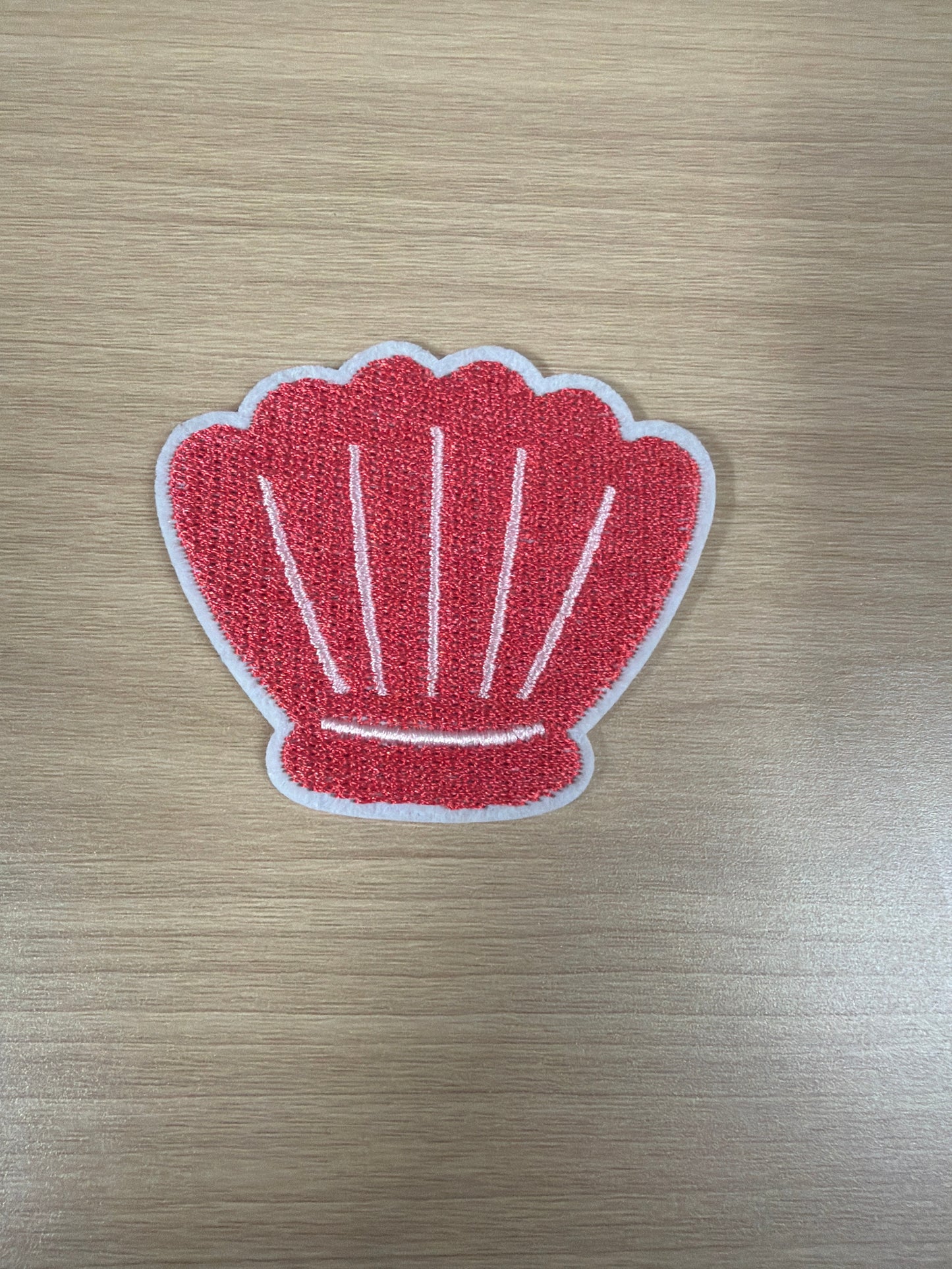 Seashell Coastal Aesthetic Iron On Patch – Beach Girl Style