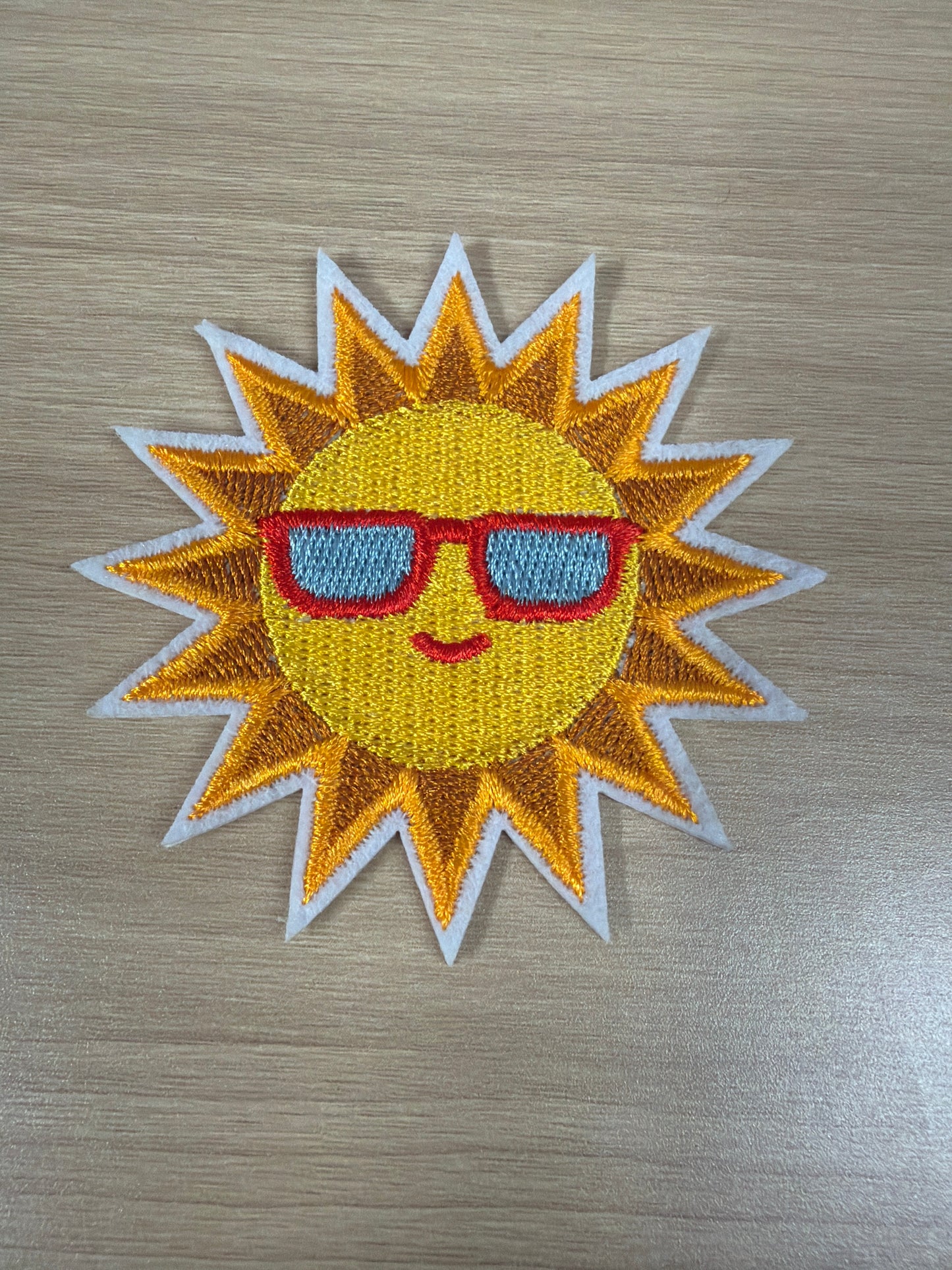 Sunny Day Summer Iron On Patch – Beach Vacation Aesthetic