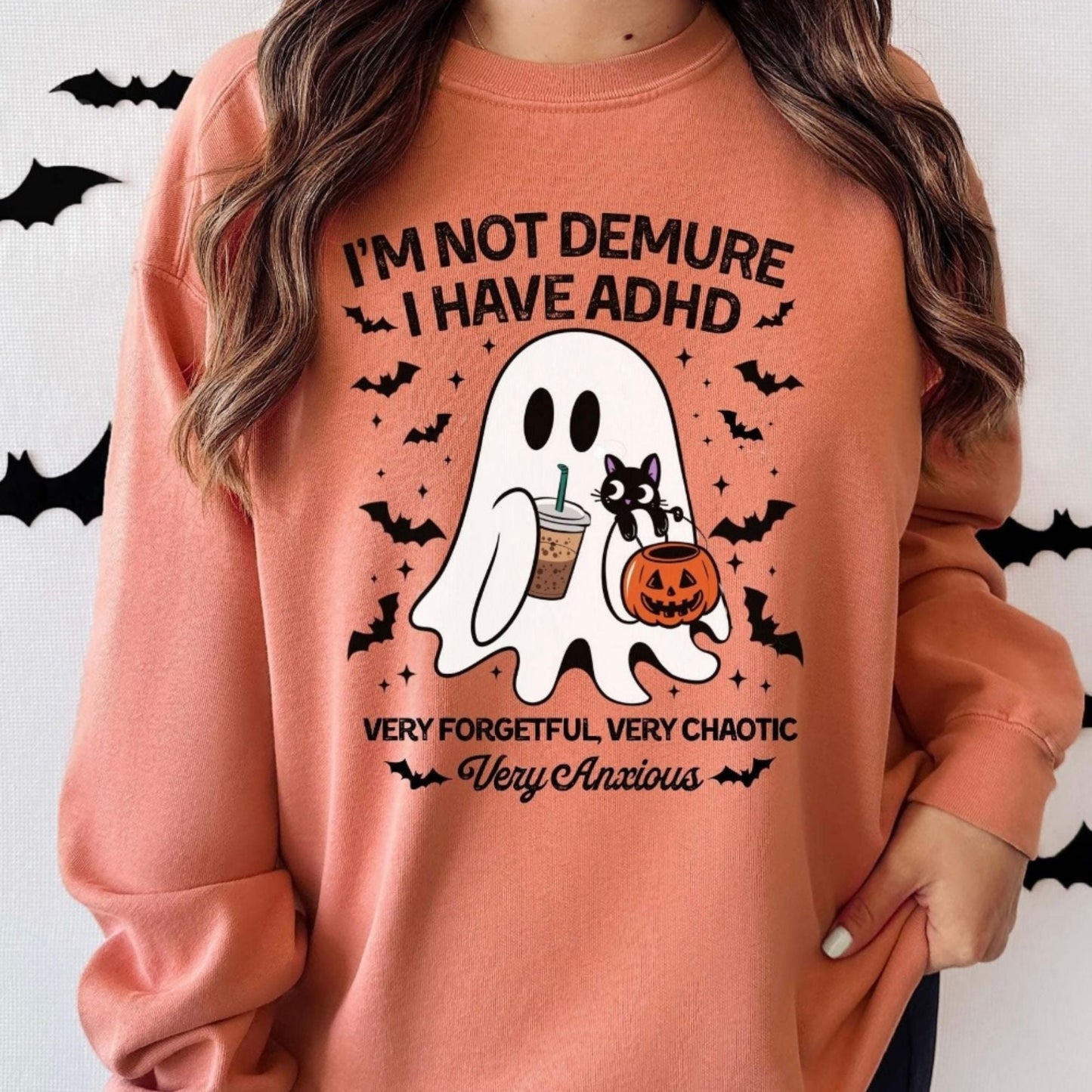 Matte DTF Ghost ADHD