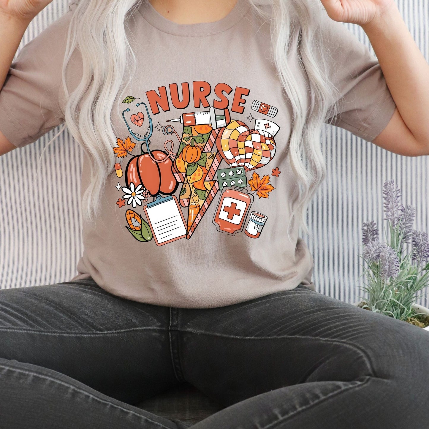 Matte DTF Nurse Bolt Fall