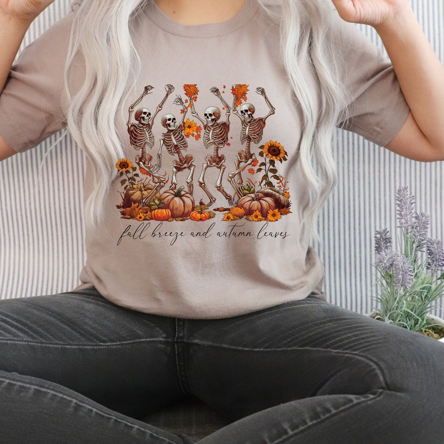 Matte DTF Skeletons Fall