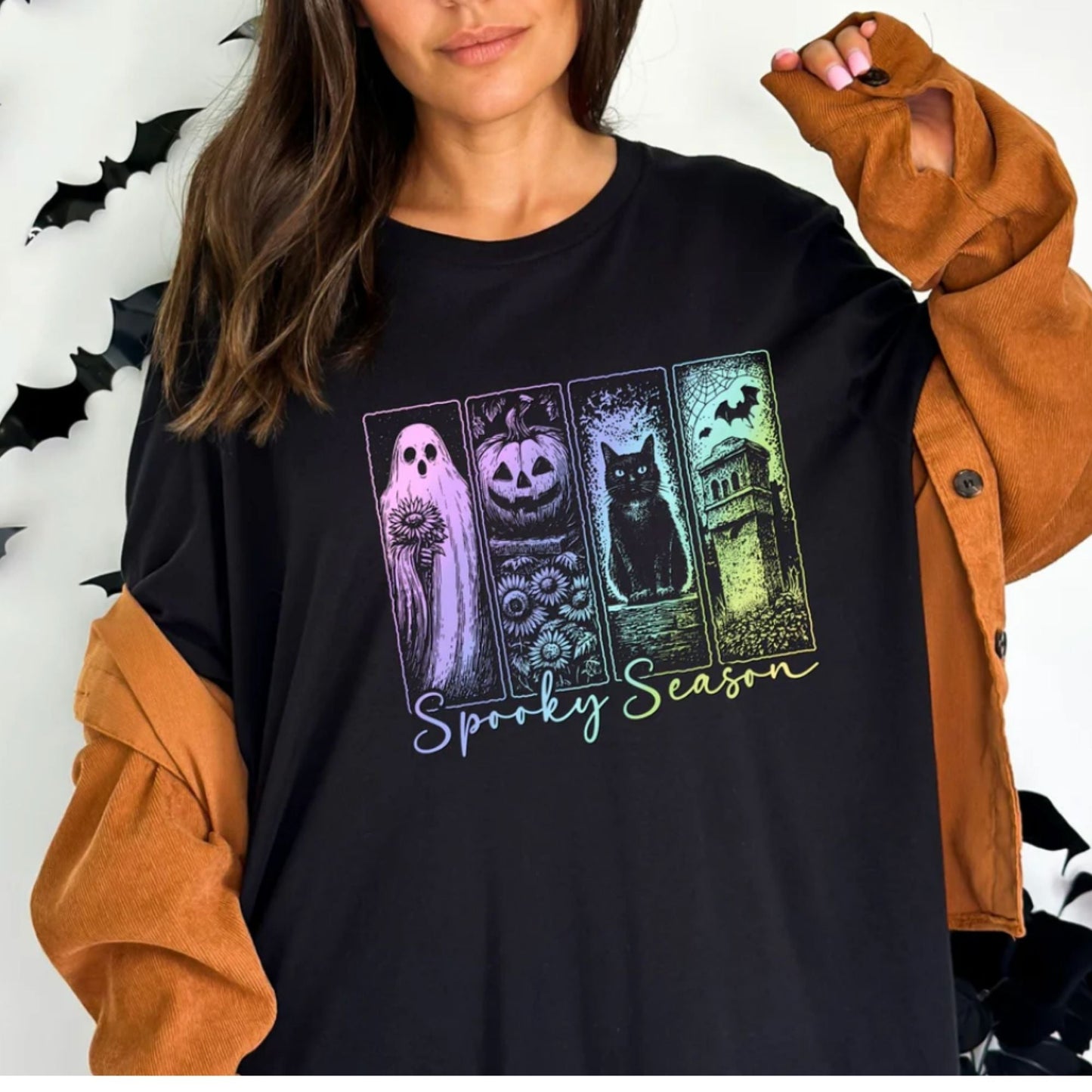 Glitter Screen Print Spooky Season