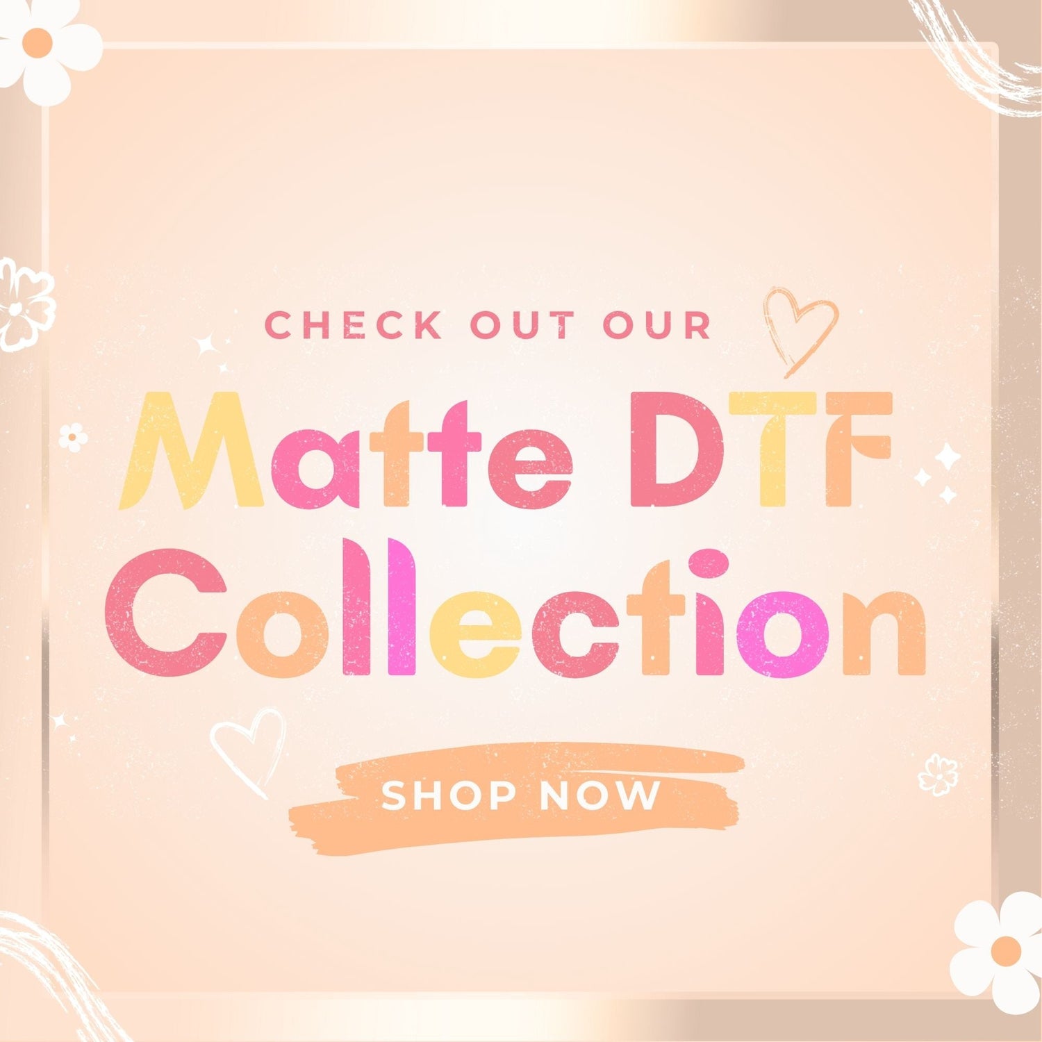Matte DTF Prints