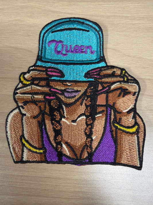 Queen Hat  Iron On Patch – Empowerment Crown Patch