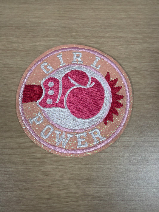 Girl Power Iron On Patch – Feminist Aesthetic Empowerment Patch