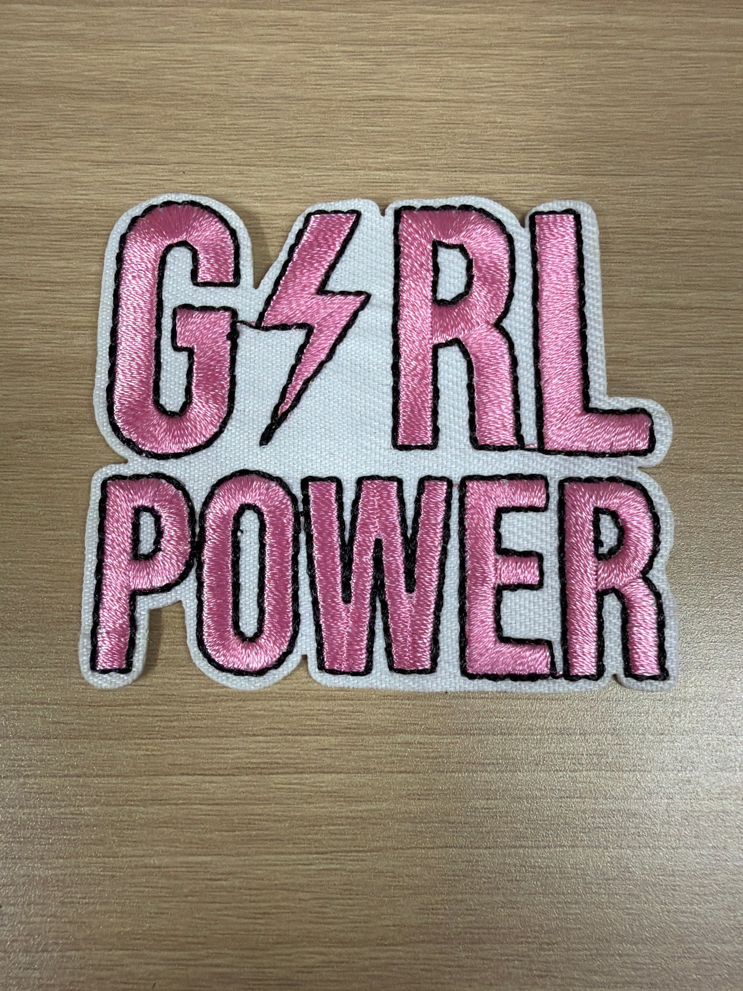Girl Power Iron On Patch – Feminist Aesthetic Patch