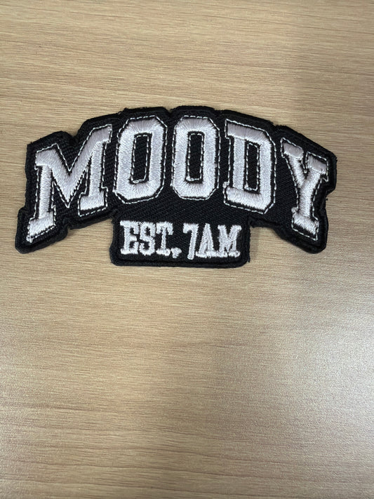 Moody Aesthetic Iron On Patch – Emotional Vibe Outfit Accessory