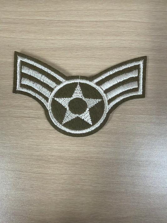 Military Wings Iron On Patch – Veteran Support & Patriotic Apparel