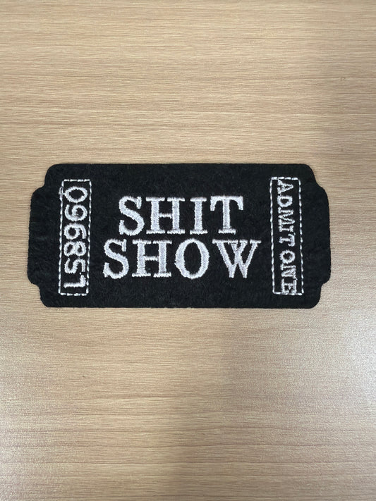 Chaos Coordinator Funny Iron On Patch – Relatable Humor Patch