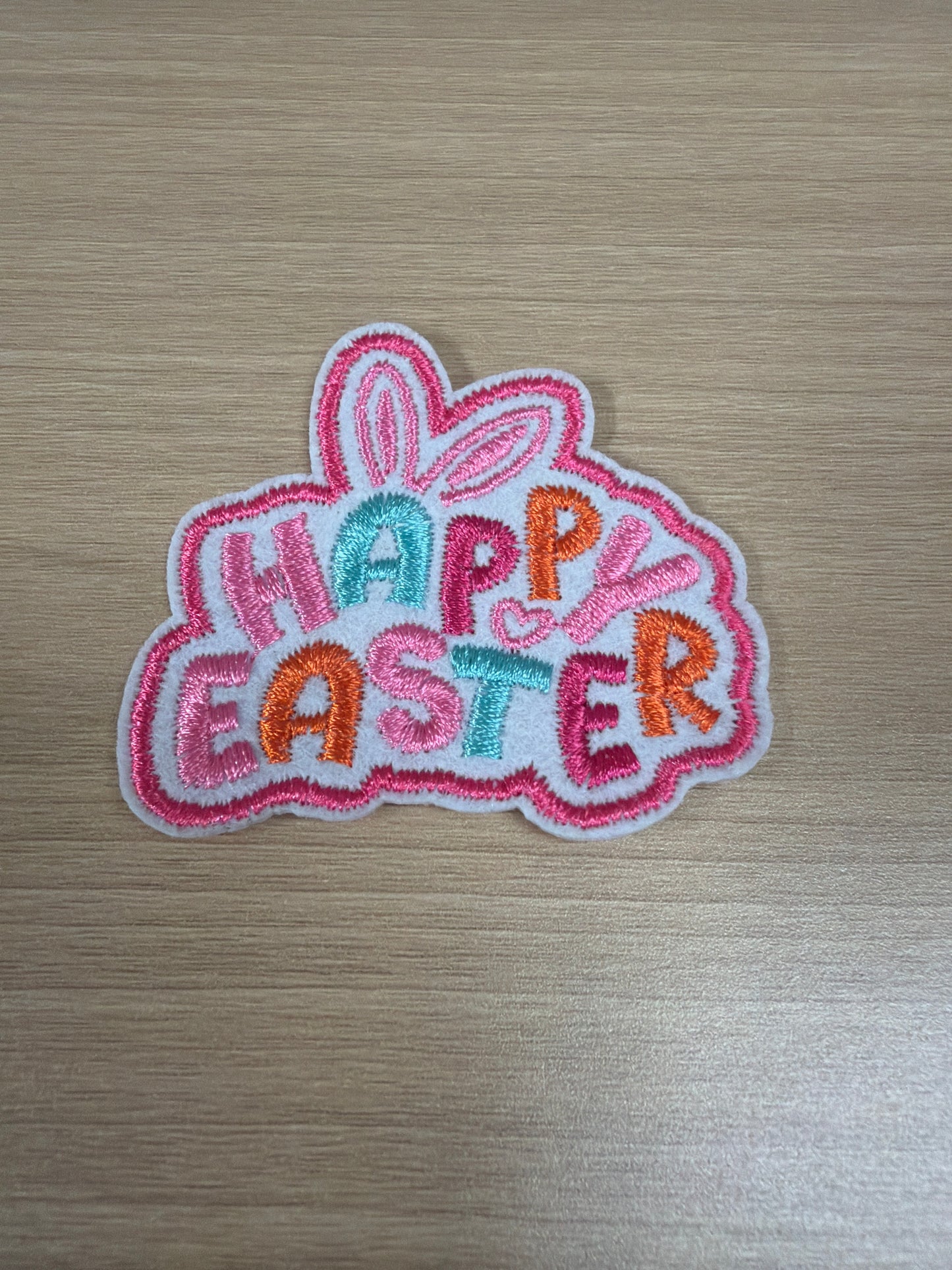 Happy Easter Iron On Patch – Spring Holiday Patch
