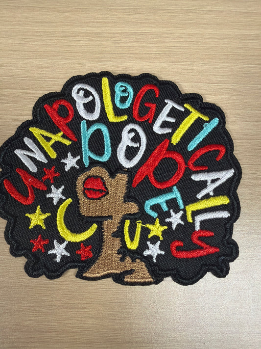 Unapologetically Dope Iron On Patch – Motivational Confidence Patch (Colorful)