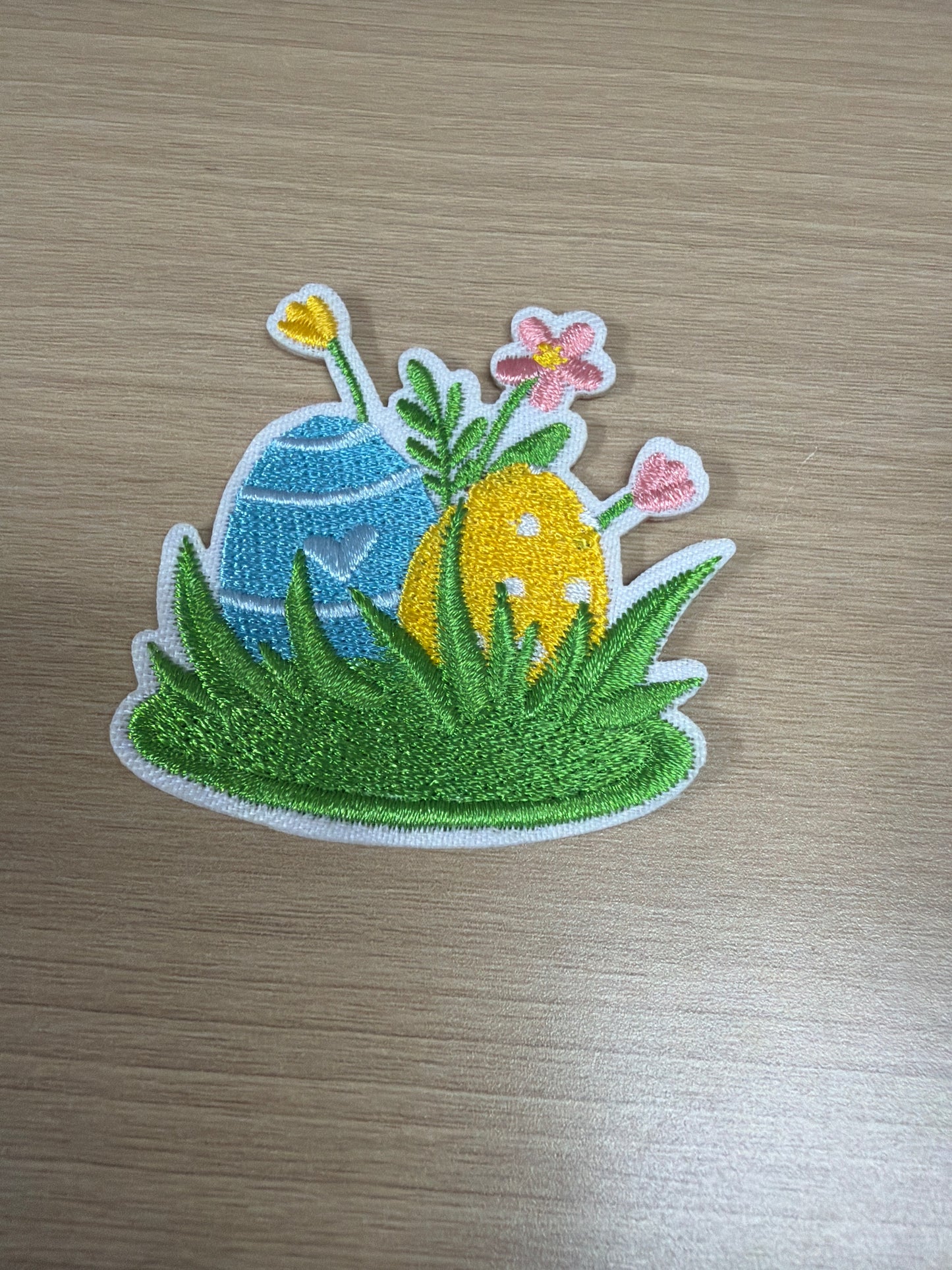 Easter Egg Hunt Iron On Patch – Kids Spring Patch