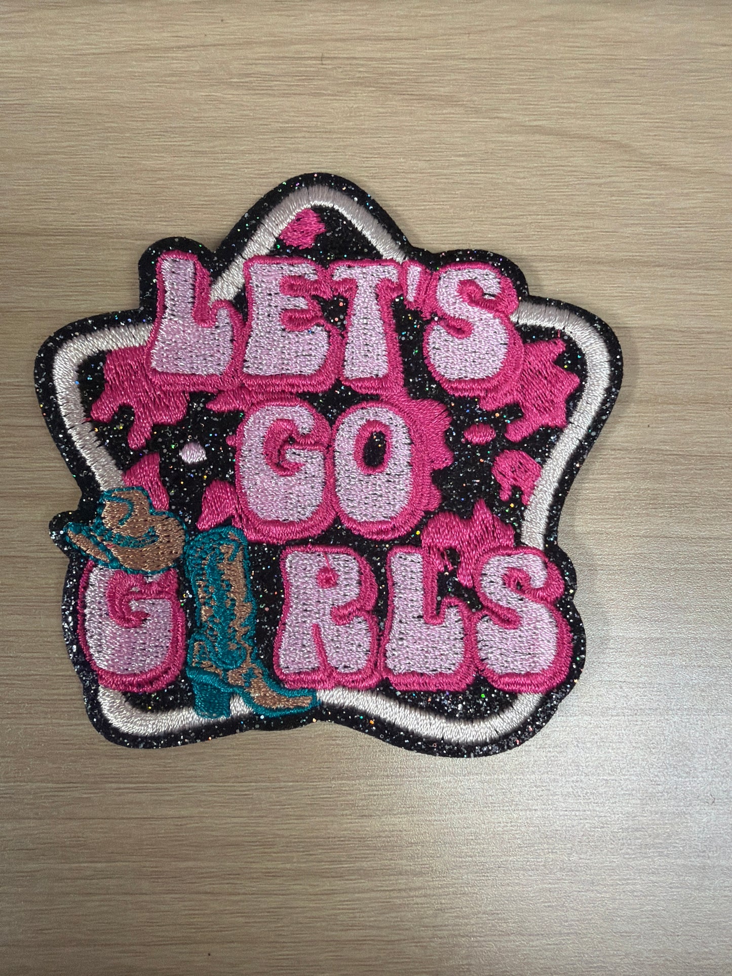 Cowgirls Iron On Patch – Western Cowgirl Aesthetic Patch