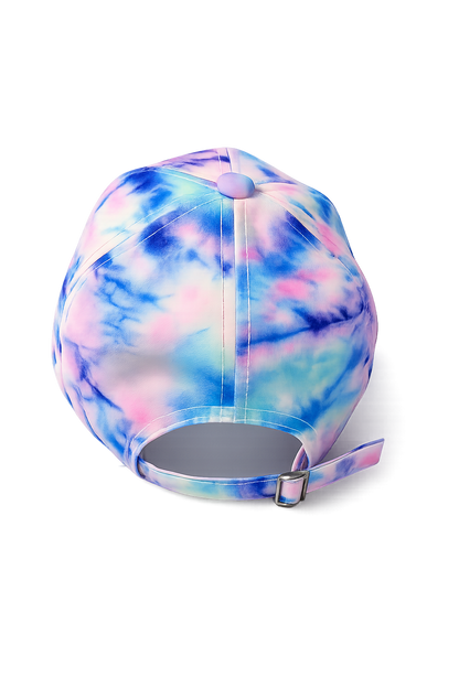 Cotton Candy Tie Dye Baseball Cap | Adjustable Strap Hat