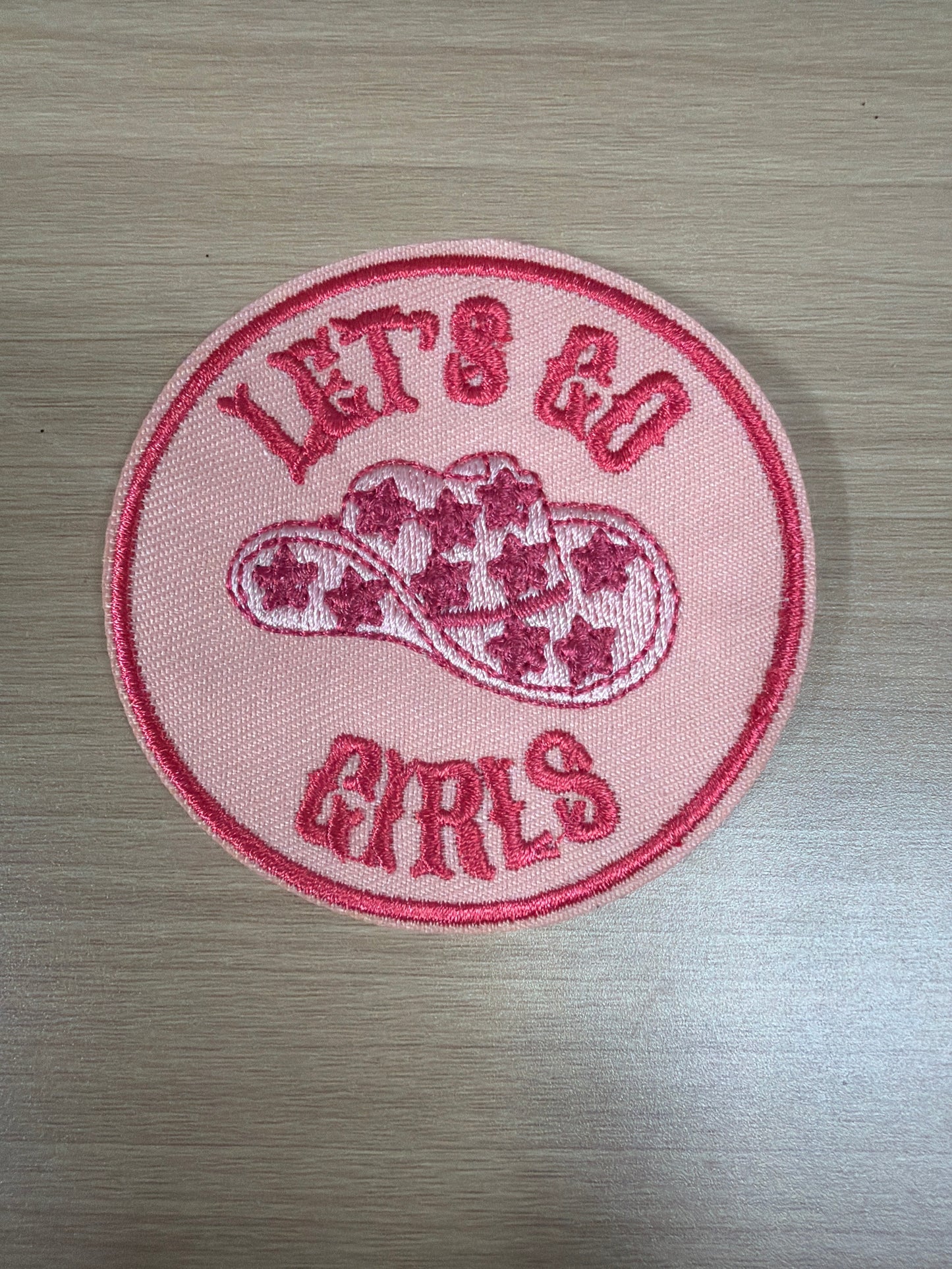 Let’s Go Iron On Patch – Hype Girl Patch