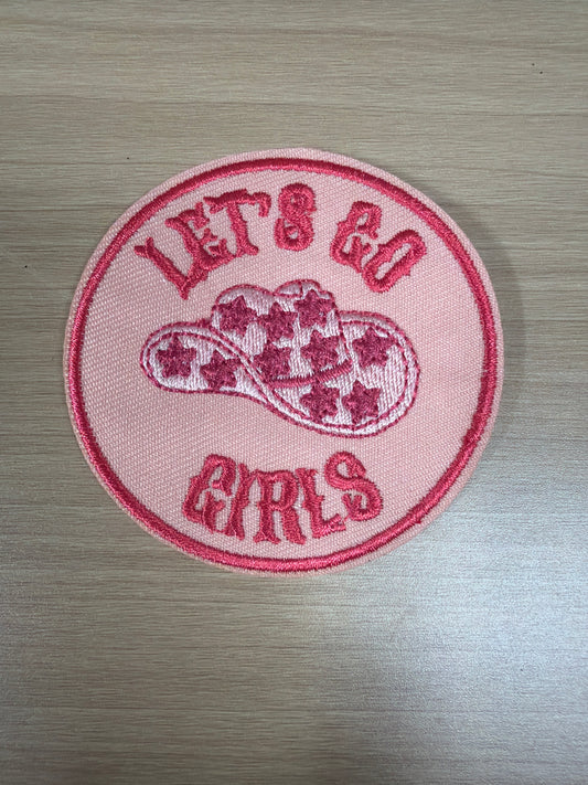 Let’s Go Iron On Patch – Hype Girl Patch