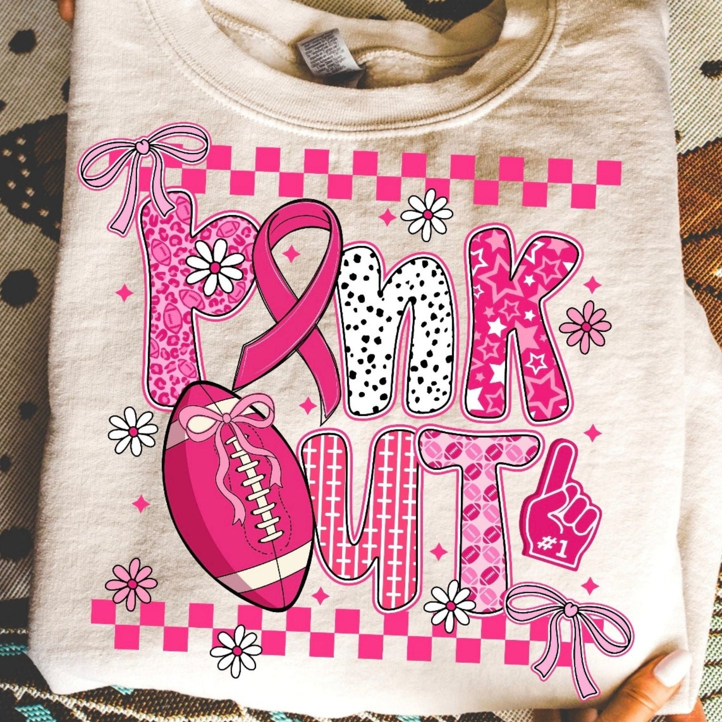 Matte DTF Pink Design - T-shirt, Crewneck and Hoodie