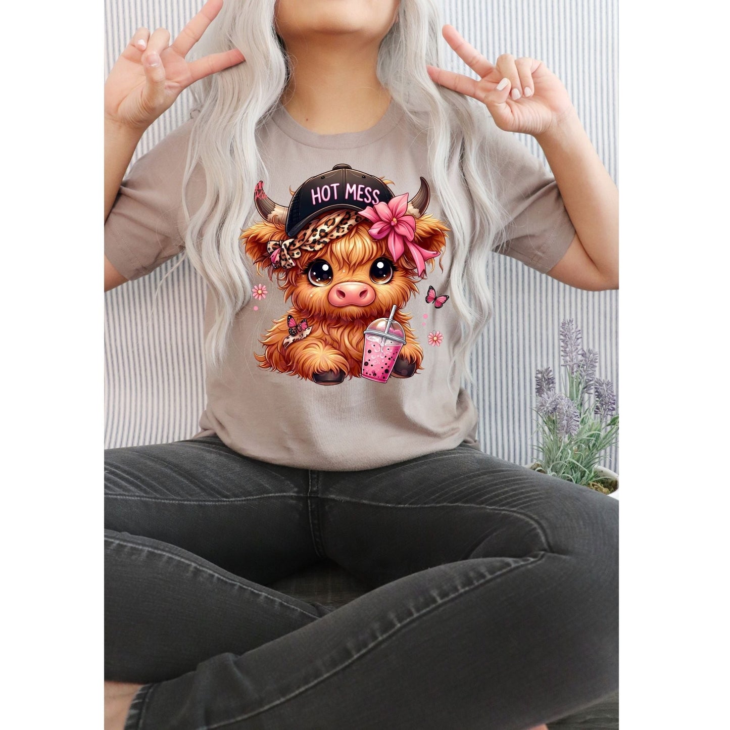 Matte DTF Gray Design - T-shirt, Crewneck and Hoodie