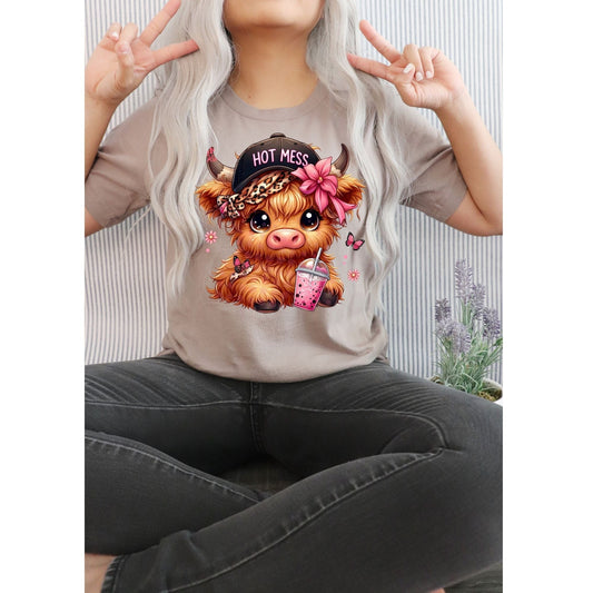 Matte DTF Gray Design - T-shirt, Crewneck and Hoodie