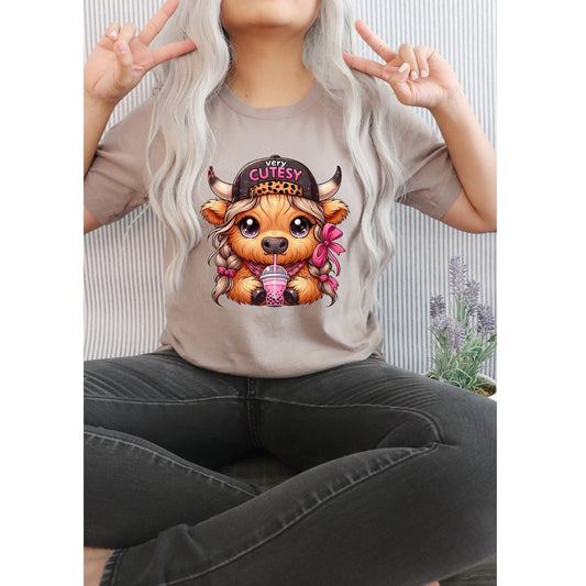 Matte DTF Gray Design - T-shirt, Crewneck and Hoodie