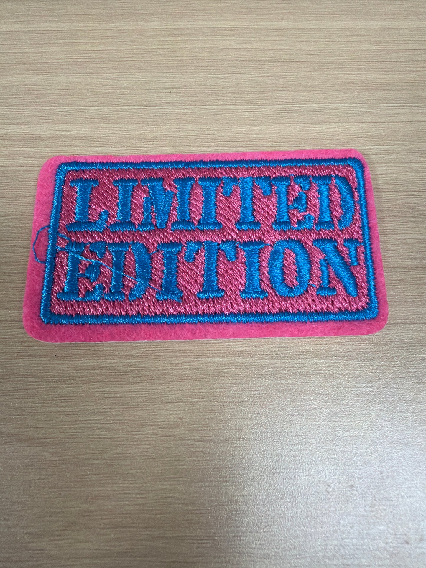 Limited Edition Iron On Patch – Trendy Statement Patch