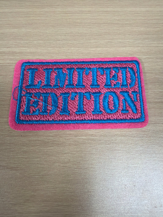 Limited Edition Iron On Patch – Trendy Statement Patch