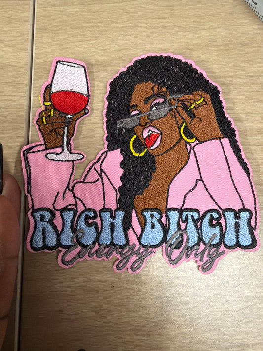 Energy Iron On Patch – Positive Vibes Motivational Patch