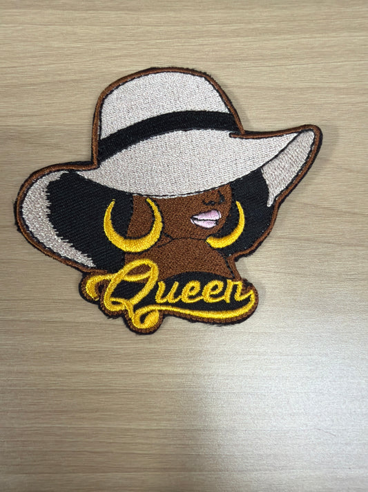 Queen Iron On Patch – Crown Queen Aesthetic Patch