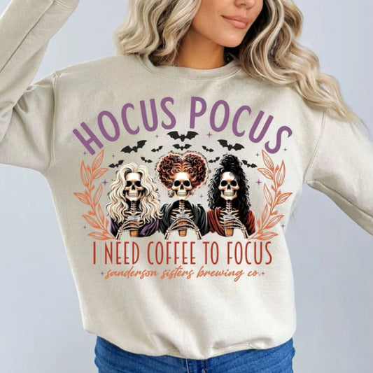 Glitter Screen Print Focus Coffee