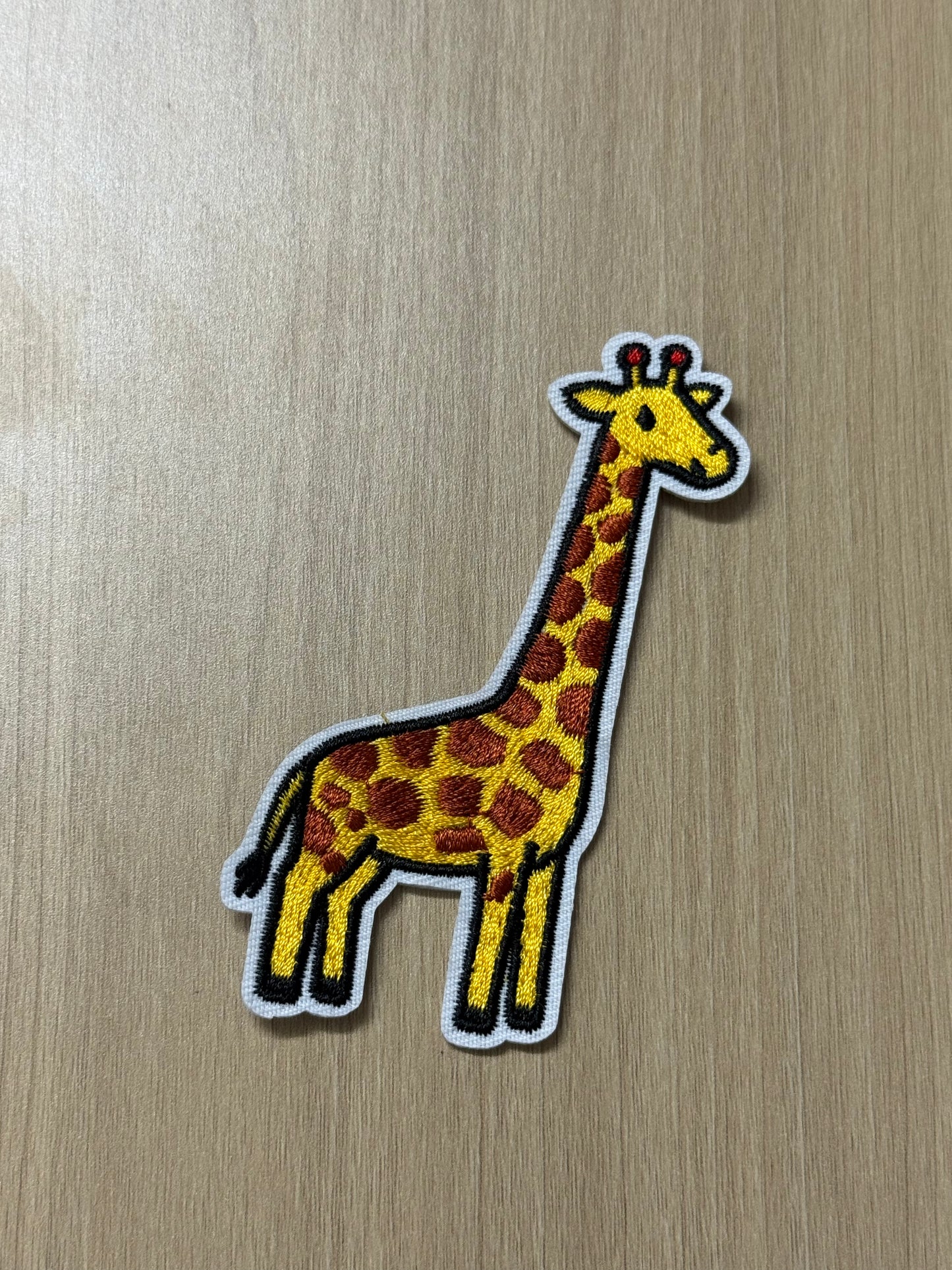 Giraffe Iron On Patch (3")