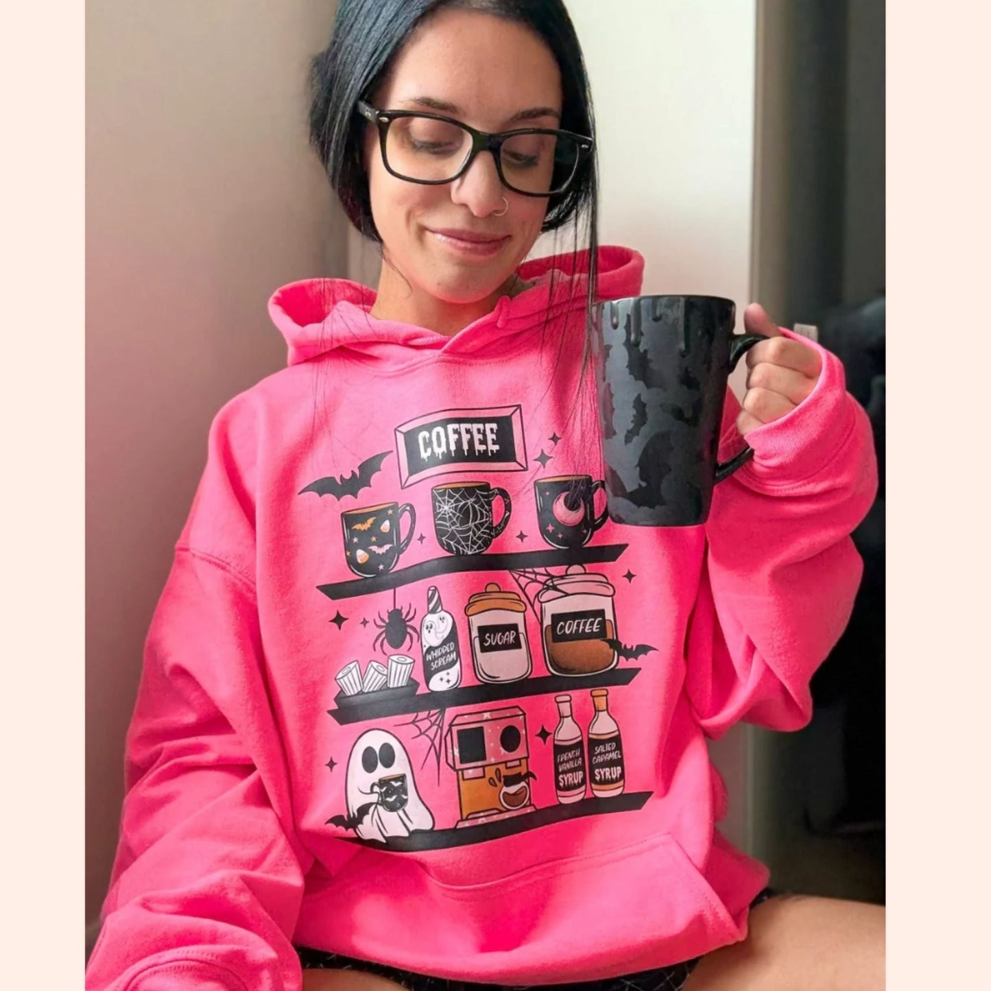 Glitter Cotton Candy Star - T-shirt, Crewneck and Hoodie