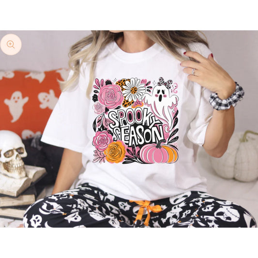 Cowprint Christmas Tree Glitter Tee Crewneck Hoodie