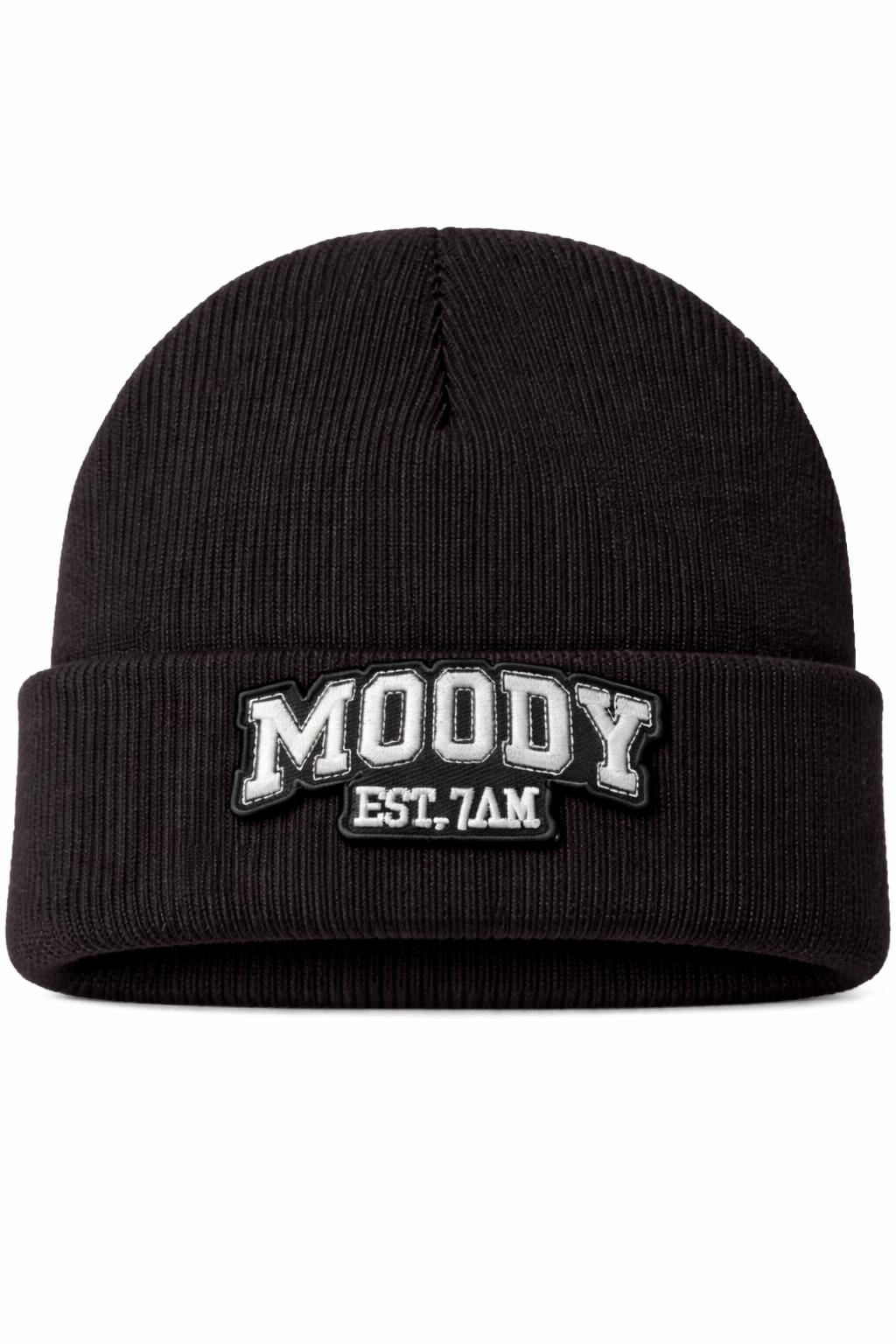 Moody Est 7AM Patch | Varsity Style Embroidered Iron On Bag Backpack Accessory