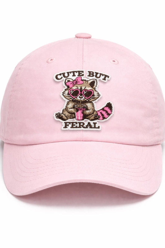 Embroidered Raccoon Patch with Pink Heart Sunglasses  Iron-On Trash Panda Applique