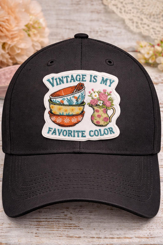 Embroidered Vintage Teacup Patch, Cottagecore Floral Iron-On, Retro Grandma Chic (3 Inch)