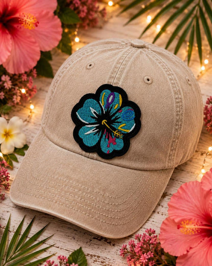 Tropical Hibiscus Patch