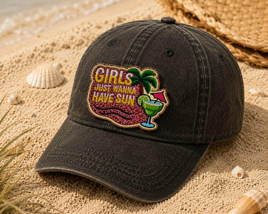 Girls Just Wanna Have Sun Beach Patch