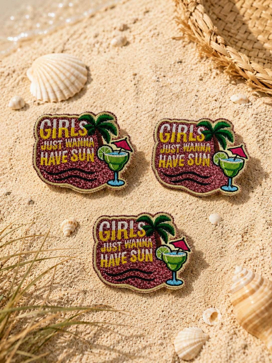 Girls Just Wanna Have Sun Beach Patch