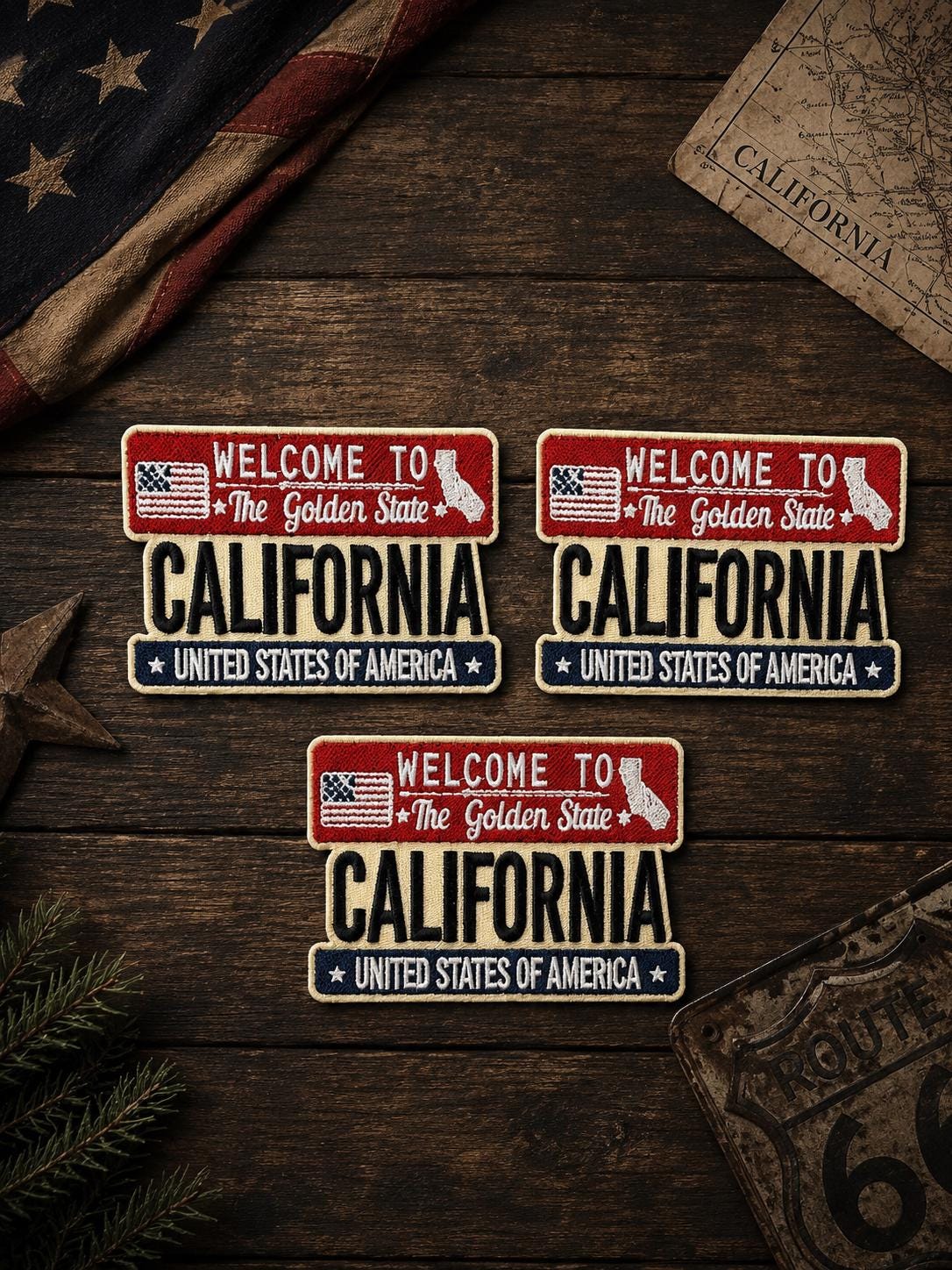California Welcome Patch