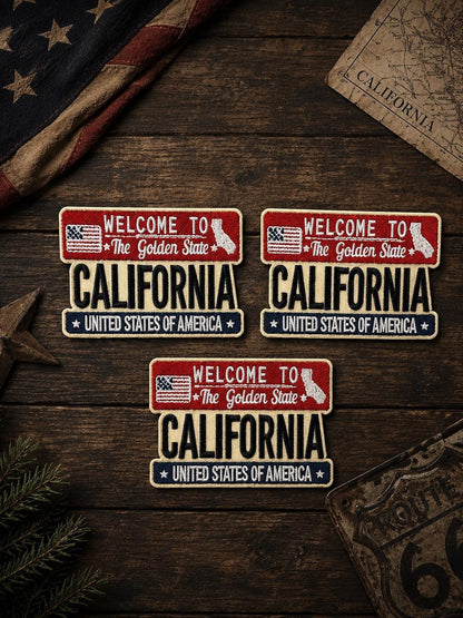 California Welcome Patch