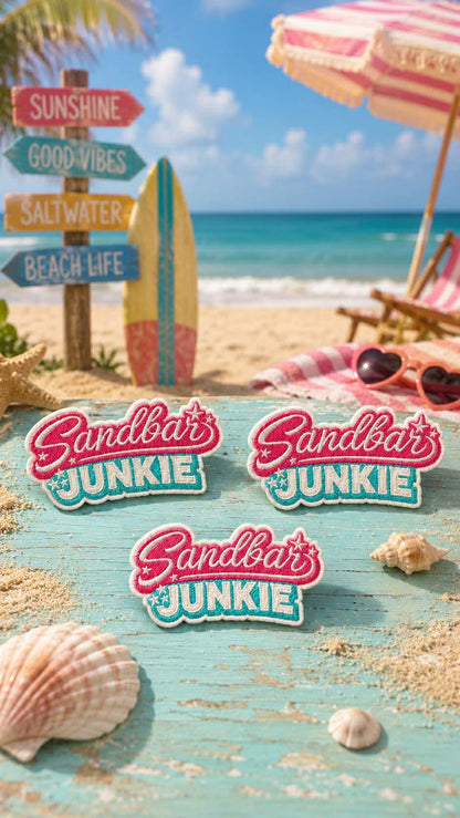 Sandbar Junkie Beach Patch