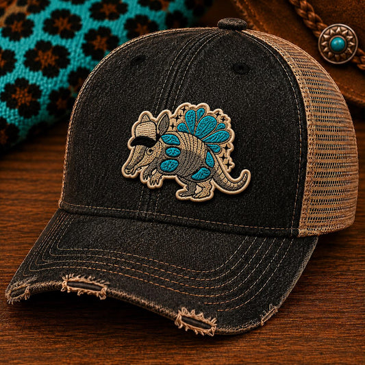 Western Armadillo Trucker patch
