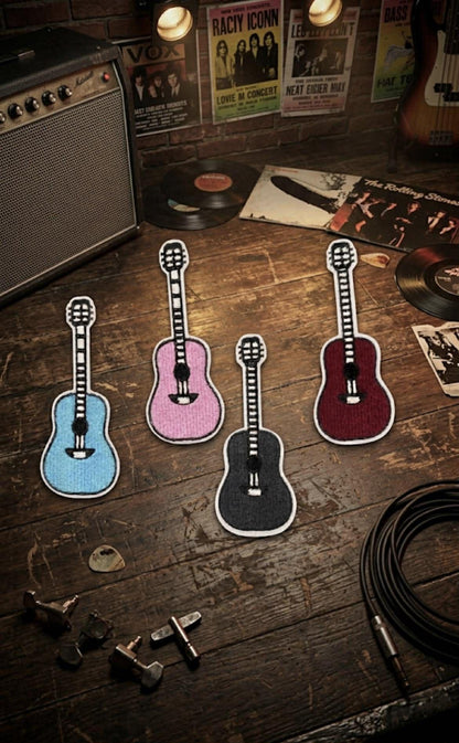 Custom Embroidered Guitar Patch