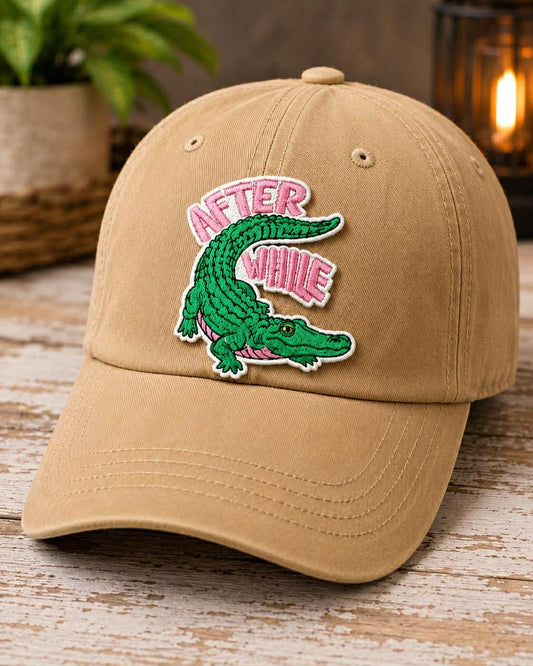 After While Alligator Embroidered Patch