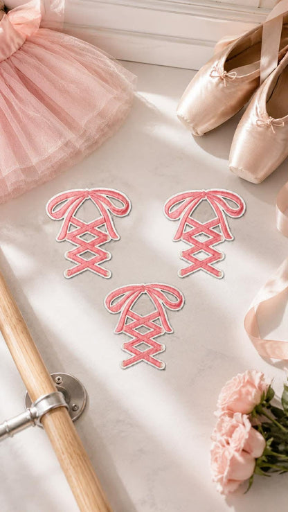 Pink Ballet Lace Patch