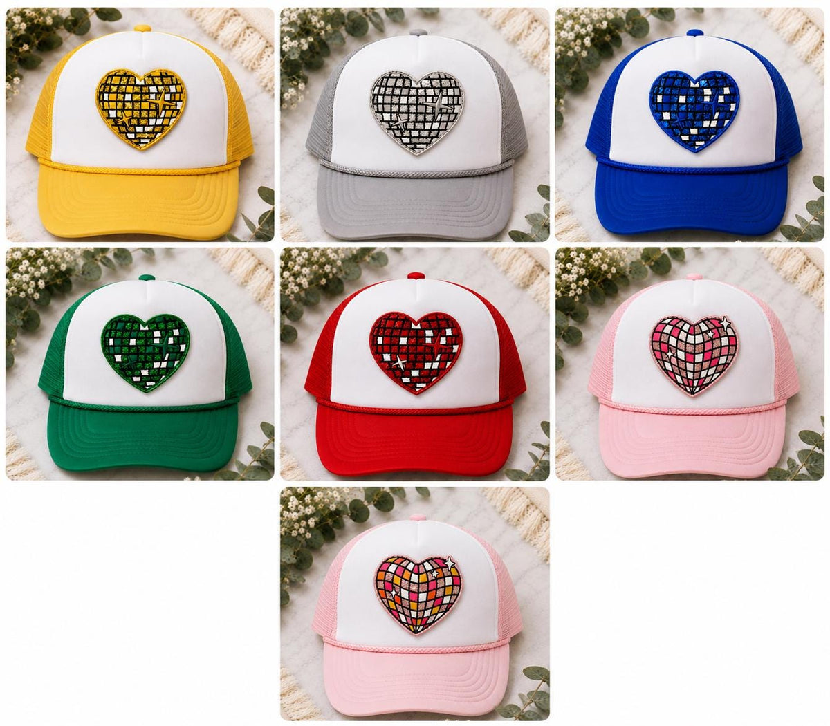 Disco Heart Patch
